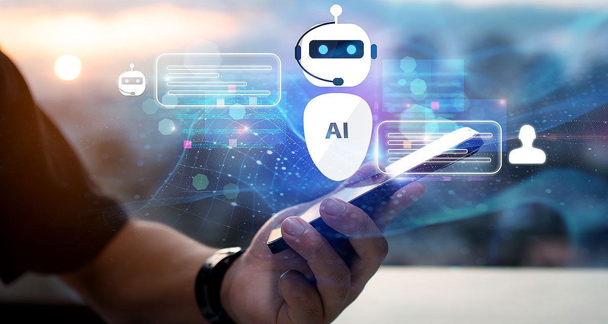 AI agent communicating with prospective student.